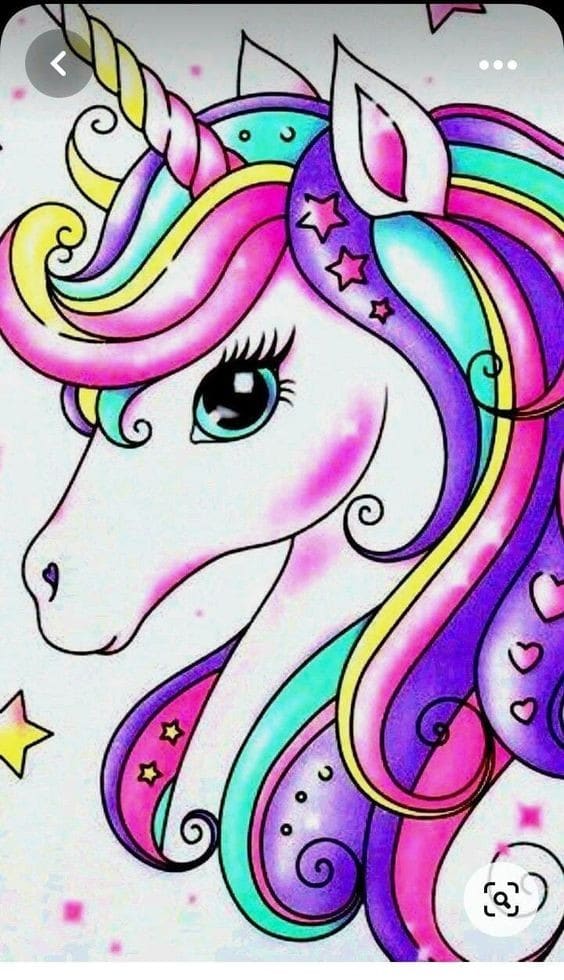 100 Dessins de licorne pour apprendre à dessiner en 2023 25