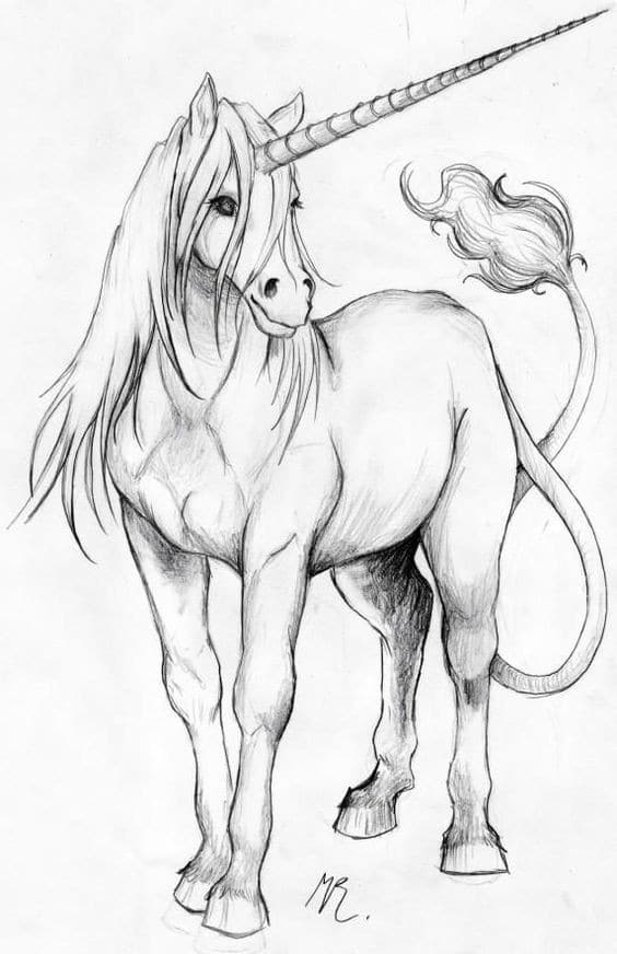 100 Dessins de licorne pour apprendre à dessiner en 2023 32