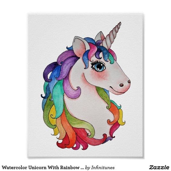 100 Dessins de licorne pour apprendre à dessiner en 2023 48