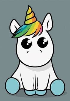 100 Dessins de licorne pour apprendre à dessiner en 2023 49