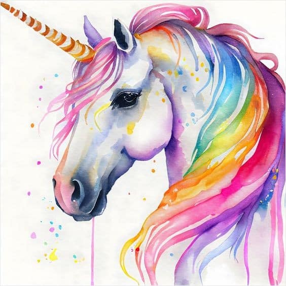 100 Dessins de licorne pour apprendre à dessiner en 2023 53