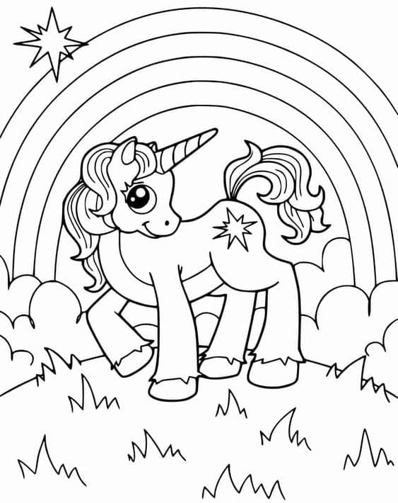 100 Dessins de licorne pour apprendre à dessiner en 2023 72