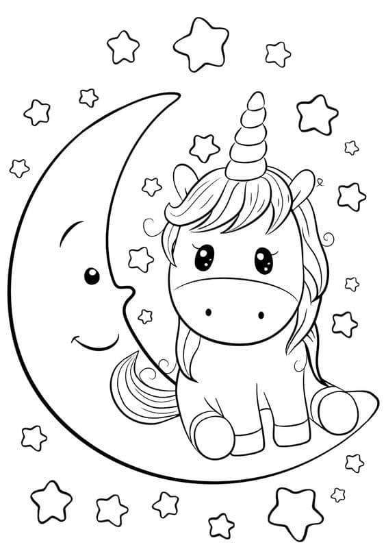 100 Dessins de licorne pour apprendre à dessiner en 2023 86