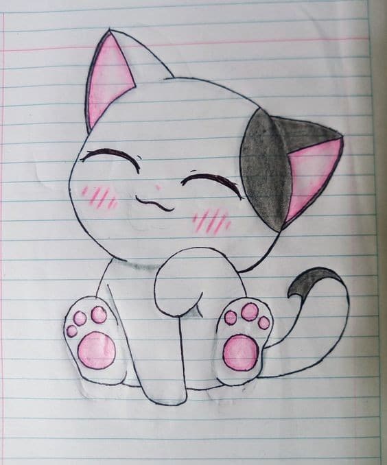 50 idées pour apprendre à dessiner kawaii facile 33