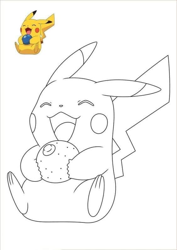 50 Dessins Pokémon faciles à Colorier en 2023 Avec Pikachu, Salamèche, Dracofeu 22