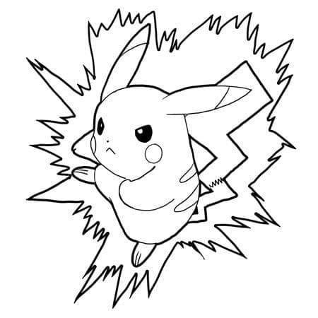 50 Dessins Pokémon faciles à Colorier en 2023 Avec Pikachu, Salamèche, Dracofeu 25