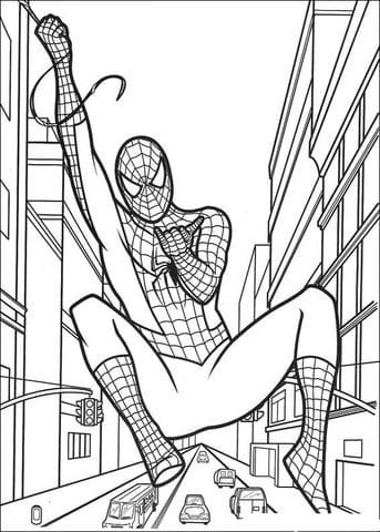 Top 50 Dessins Spiderman Gratuits & Faciles à Colorier en 2023 19