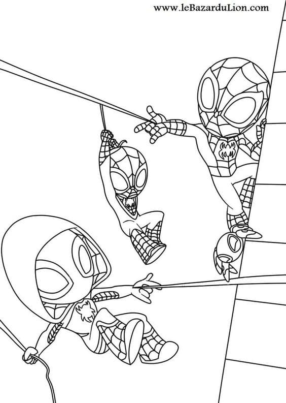 Top 50 Dessins Spiderman Gratuits & Faciles à Colorier en 2023 21