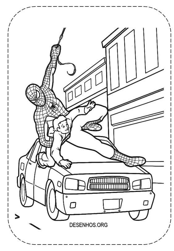 Top 50 Dessins Spiderman Gratuits & Faciles à Colorier en 2023 45