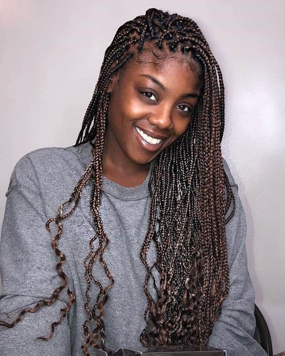 Knotless Braids : 25 Différents Styles de Tresses Sans Nœuds 2