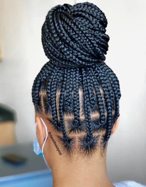 Knotless Braids : 25 Différents Styles de Tresses Sans Nœuds 7