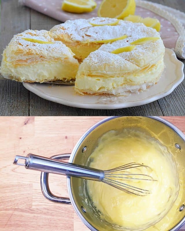 Mille-feuille revisité : crème de citron pour une explosion de saveurs 1