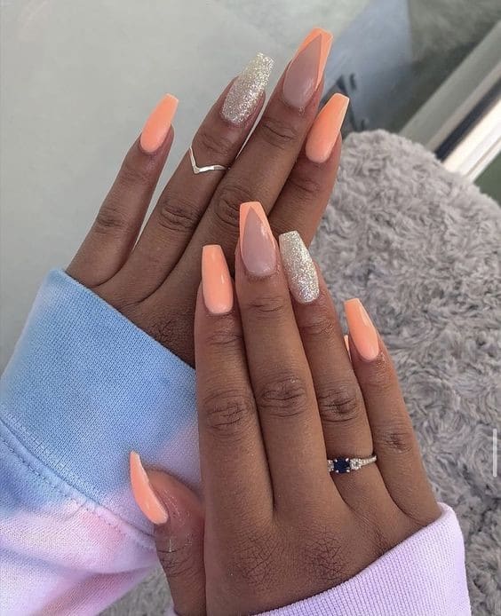 Ongle couleur été : 25 Top idées Tendances en 2023 16