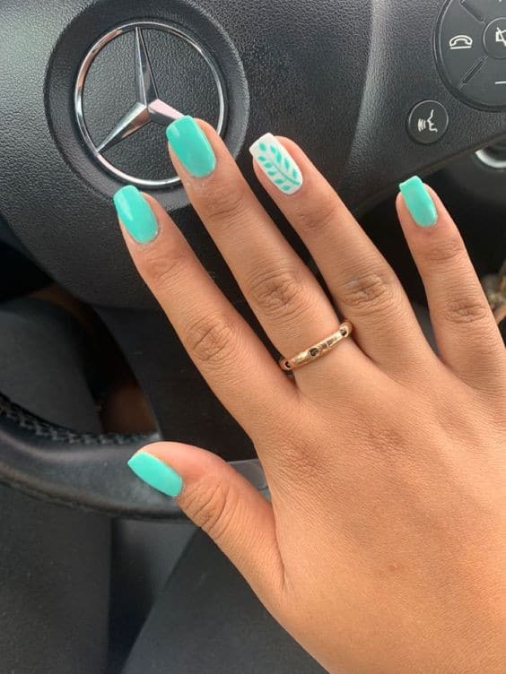 Ongle couleur été : 25 Top idées Tendances en 2023 23