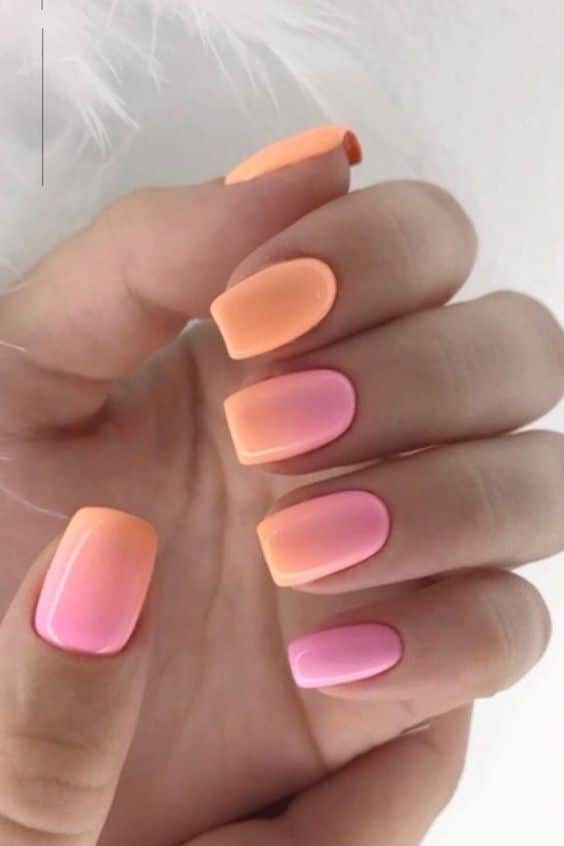 Ongle couleur été : 25 Top idées Tendances en 2023 24