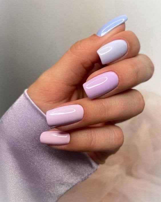 Ongle couleur été : 25 Top idées Tendances en 2023 8