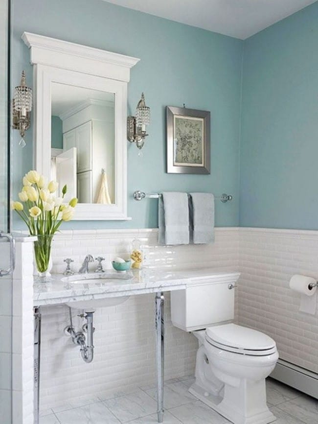 23 Couleurs pour les salles de bain tendance en 2024 19