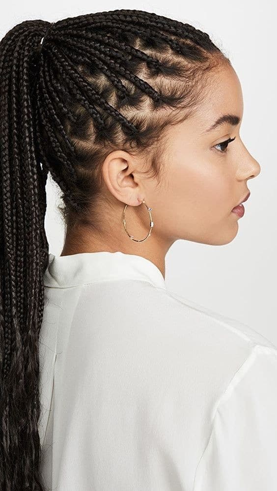 Braids 2023 : Nos 23 plus beaux modèles pour cette coiffure africaine 12