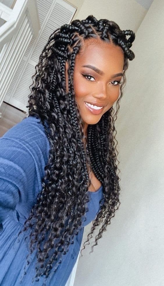 Braids 2023 : Nos 23 plus beaux modèles pour cette coiffure africaine 14