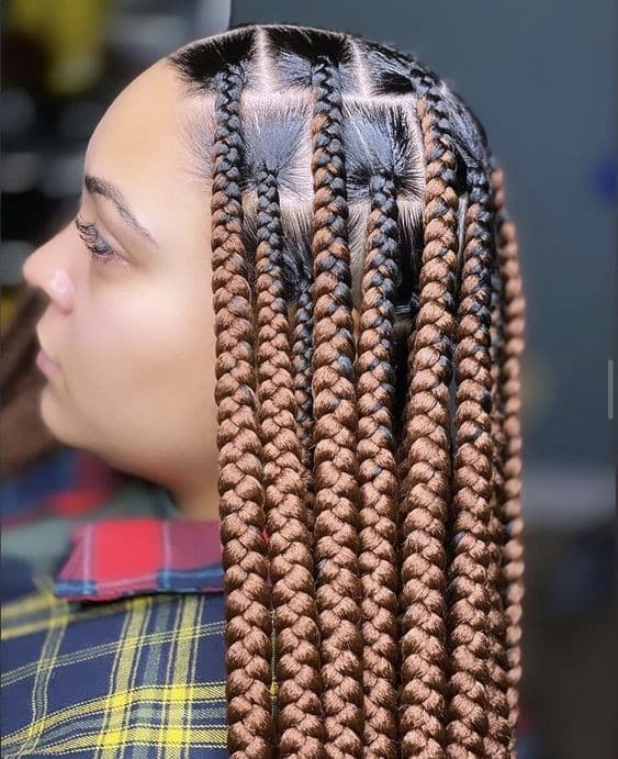 Braids 2023 : Nos 23 plus beaux modèles pour cette coiffure africaine 19