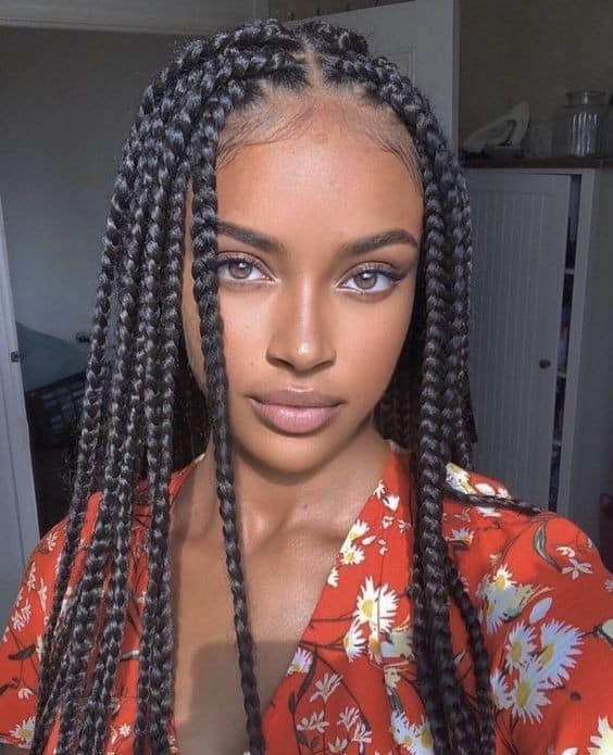 Braids 2023 : Nos 23 plus beaux modèles pour cette coiffure africaine 22