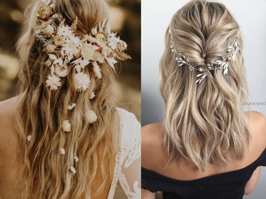 Coiffure wavy de mariage : 23 top idées tendances en 2023 7