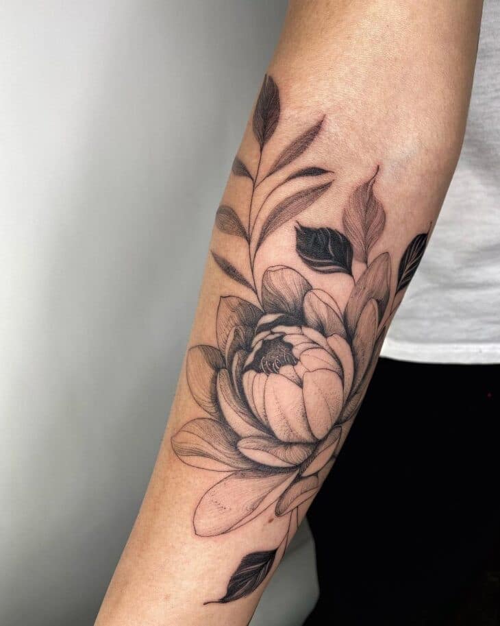 70 Tatouages fleur de lotus pleins de beauté et de symbolisme 4