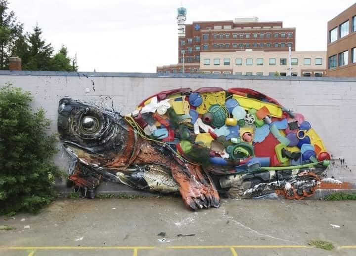 Street Art en 3D: Plongée dans l'Univers Surprenant des Fresques Urbaines 20