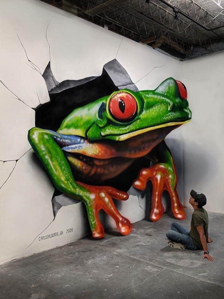 Street Art en 3D: Plongée dans l'Univers Surprenant des Fresques Urbaines 23