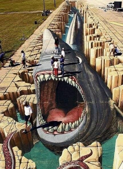 Street Art en 3D: Plongée dans l'Univers Surprenant des Fresques Urbaines 8