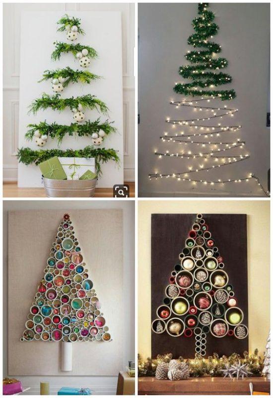 DIY : 25 inspirations pour faire un sapin minimaliste pour Noël 13