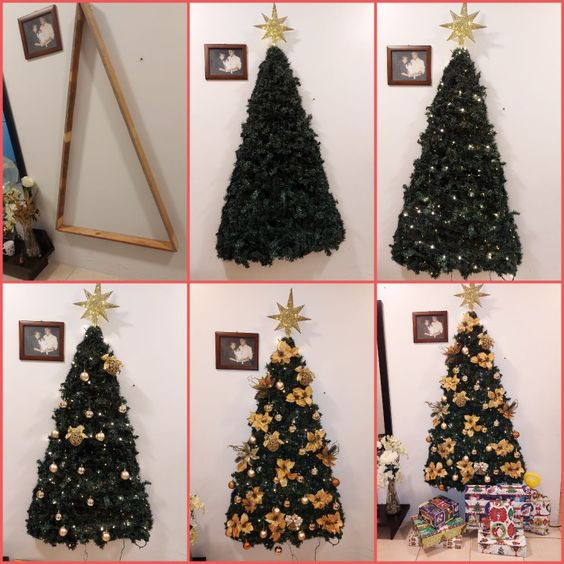 DIY : 25 inspirations pour faire un sapin minimaliste pour Noël 15