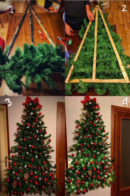 DIY : 25 inspirations pour faire un sapin minimaliste pour Noël 16