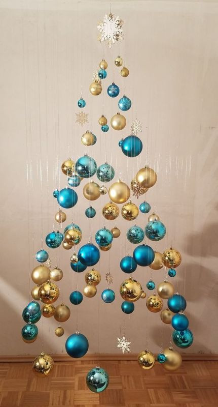 DIY : 25 inspirations pour faire un sapin minimaliste pour Noël 5