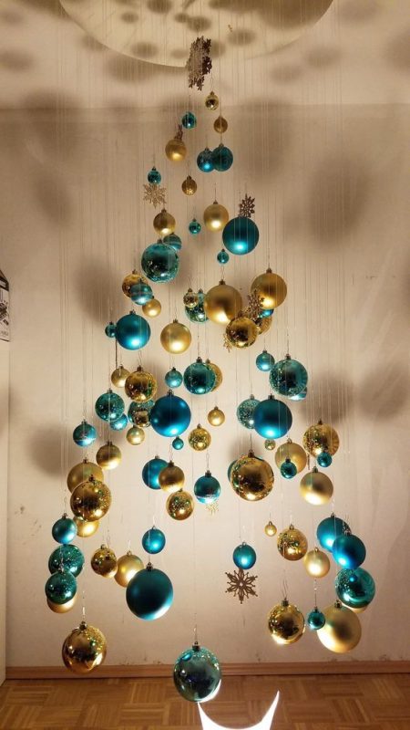 DIY : 25 inspirations pour faire un sapin minimaliste pour Noël 6