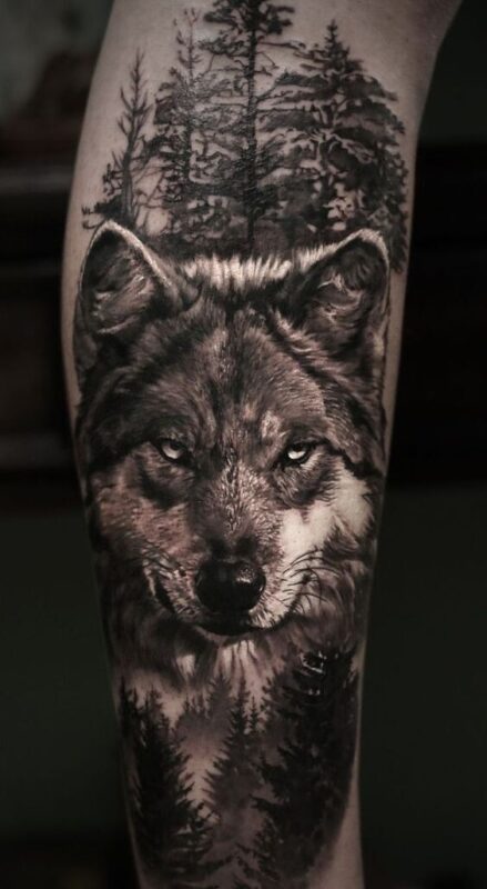 Tatouage loup : Nos 27 Plus Beaux Modèles & Leurs Significations 1