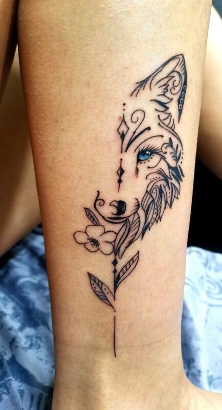 Tatouage loup : Nos 27 Plus Beaux Modèles & Leurs Significations 9