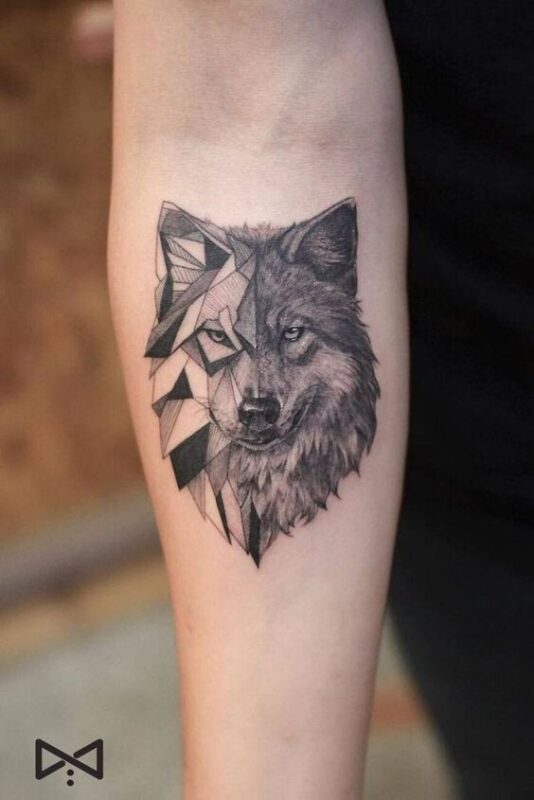 Tatouage loup : Nos 27 Plus Beaux Modèles & Leurs Significations 8