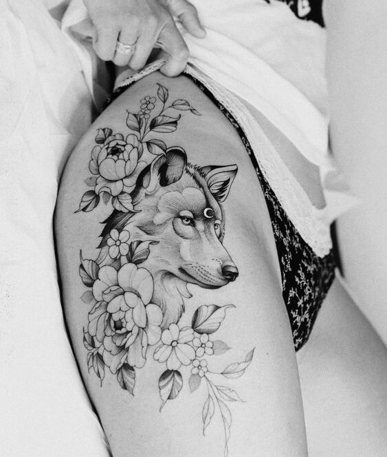 Tatouage loup : Nos 27 Plus Beaux Modèles & Leurs Significations 12