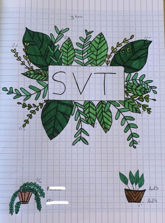 14 Idées de pages de garde pour la svt 14