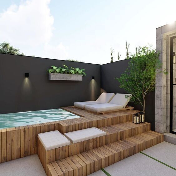 15 top idées d'aménagement de piscine 16