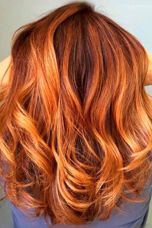 Couleur cheveux auburn : Nos 24 plus beaux modèles sur les cheveux auburn en coloration végétale 4